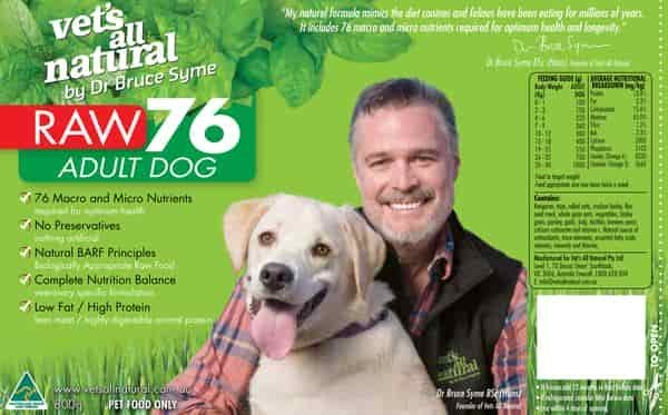 Vets All Natural Raw 76
