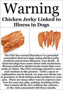 Warning - American treats imported from China