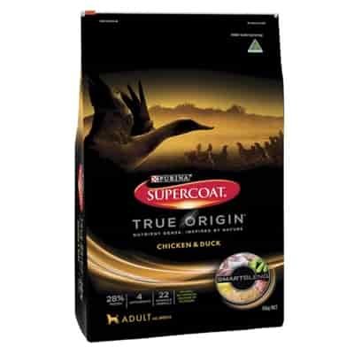 Supercoat True Origin Dry Dog Food Adult Chicken And Duck 7kg