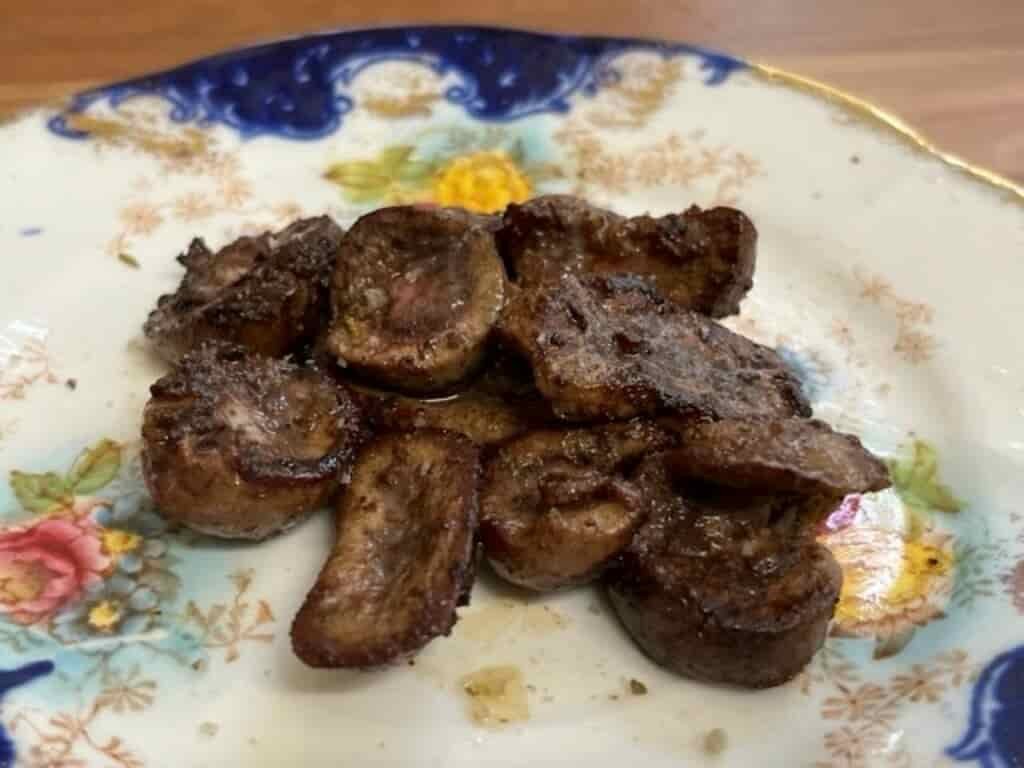 My Carnivore Diet Diary 9 Offal as an Essential of a Carnivore Diet - Kidney Fried in Butter with Salt
